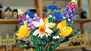 Amazing LEGO Flower Pot Center Piece!