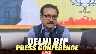 LIVE: Delhi BJP President Virendra Sachdeva Addresses PC | Arvind Kejriwal | Delhi Assembly Election