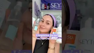 Facial cleansing with SEYT&Uacute; products 💜
