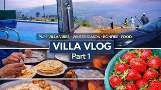 Ye Villa Avoid Mat Karna | Family Trip, Bonfire & Food ❤️🔥 #villavlog