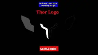😜How To Draw Thor Logo In Python Turtle |Python Coding Status|Python Turtle Graphics|