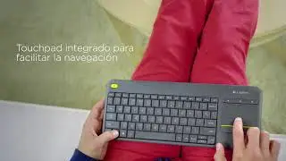 TECLADO INAL&Aacute;MBRICO K400 PLUS CON TOUCHPAD