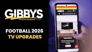 Подготовьтесь к игровому дню с новым телевизором от Gibbys! 🏈