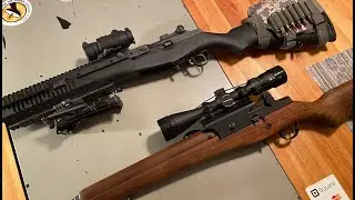 The Springfield M1A Standard and the M1A Socom II (Socom 16) are great hunting rifles.