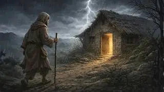 قصه الرجل الفقير الذي اقترب من كوخ مهجور وما وجده قلب حياته رأساً على عقب