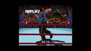 Bossman Slam care of @GMSpectre and the new WrestleMania X Romhack!