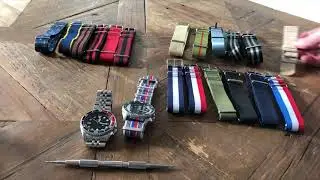 The Cheapest NATO Straps On The Market. Fossil Vs Cheapest NATO Straps Vs eBay