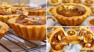 حلويات نور/ بدون مبالغة اروع  تارتولات سنيكرز في العالم  بحشوة هبااااال في البنة حصري على قناتي