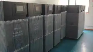 BOQU Instrument Packaged of Online COD,Ammonia Nitrogen Analyzer Display Video