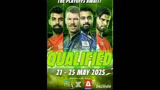 PSL PLAYOFFS NEWS- May 20, 2025