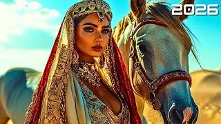Arabic Music BGM - Golden Silence Beneath the Vast Sky: Ambient Desert Reflections