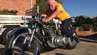 Vincent Motorcycle Owners club meet - featuring Marty Dickerson