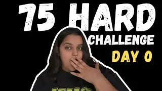 75 Hard Challenge with a Twist 💪 | No Sugar, Daily Workouts & Study Goals 