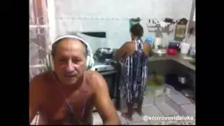 Vov&ocirc; vida loka d&aacute; susto na velha e      Videos Engra&ccedil;ados