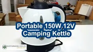 The Portable 150W 12V Camping Kettle from Sustainable Online