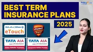 Best Term Insurance Plan in India 2025 || Top 4 Term Life Insurance Plan 2025 || Life Insurance