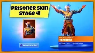 HOW TO UNLOCK STAGE 4 PRISONER SKIN Stage 4 Key Found | Fortnite Prisoner Skin Stage 4 Key location!