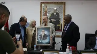 تكريم الدكتور نزار التجديتي برحاب كلية الآداب بتطوان