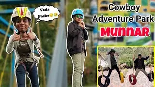 Fun and Adventure Park in Munnar | #fun   #cowboyadventurepark #adventurepark