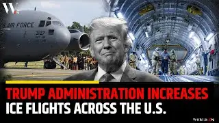 Trump ICE Flights Surge in 2025: 45 Deportation Flights Daily | US Immigration News