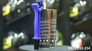 Combo vệ sinh s&ecirc;n MC 40 400ml, B&ocirc;i trơn dưỡng s&ecirc;n Thunder 400ml v&agrave; b&agrave;n chải s&ecirc;n chuy&ecirc;n nghiệp