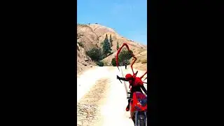 GTA V : SPIDERMAN FOLLOWING THE TRAIN SIMULATOR LIVE STREAM GAMEPLAY
