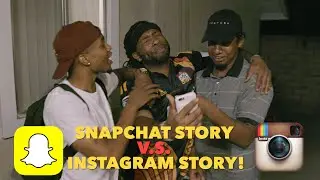 Snapchat Story VS  Instagram Story!