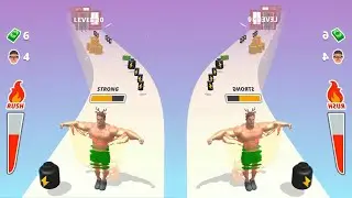 Muscle Rush All Levels Mobile Gameplay Walkthrough - Update iOS, Android Game