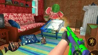 Расстрелял дом соседа из дробовика! Neighbor House Smasher- Прохождение #2
