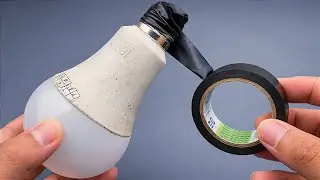 Не покупай новую лампочку! Используй ленту, чтобы сломанный LED снова загорелся!