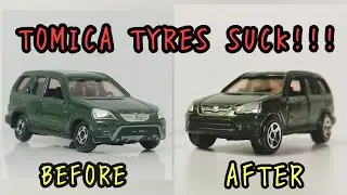 TOMICA TYRES ARE AWFUL! #hotwheels #racing #diecast #toys #jdm #automobile #cars #mod #diy #hobby 