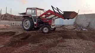 TRAKTÖR ÖN KEPÇE GÜBRELEME - Steyr 768