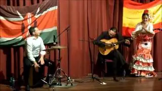 Ricardo Garcia Flamenco Oct 2014 Part 3 at The Louis Leakey Auditorium in Nairobi