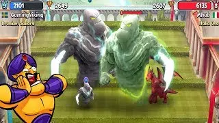Most Insane Battle I BIGGEST Storm Elemental I Castle Crush