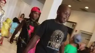 Teen Reporter Nickolas Wolf interviews Fierce Kid Youth Model A Young DJ Xavage Orlando Fashion Week