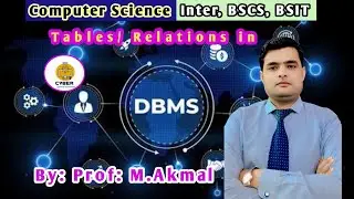 Table/ Relations Formation in Management Systems? Computer Science Inter, BSCS, BSIT 