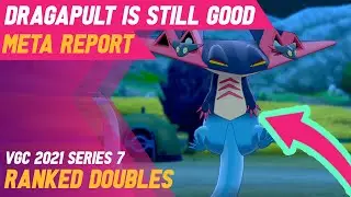 Dragapult is still the BOSS VGC 2021 Ranked Doubles Battles
