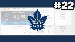 NHL 18: Franchise Mode | Toronto Maple Leafs #22 