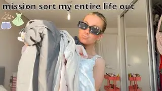SORT & ORGANISE MY BEDROOM WITH ME! | NC