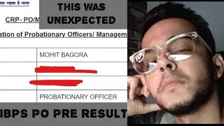 MY IBPS PO PRE RESULT 2021|| I was expecting the SCORE CARD😂😂!!!