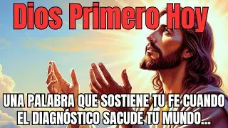 DIOS PRIMERO HOY - Una Palabra que Sostiene tu Fe Cuando el Diagnóstico Sacude tu Mundo...