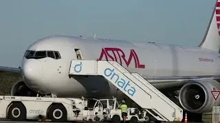 Astral Aviation 767-300ERF Takeoff at Brisbane Airport | (14th flight under Astral)