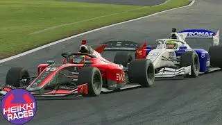 Ser&eacute; mal&iacute;simo, pero pelear as&iacute; es precioso (iRacing // Interlagos / Super Formula) || Heikki360ES