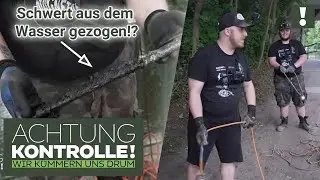 Schwert, Dolch oder Bajonett?! 🗡️ Außergewöhnlicher Fund! | Achtung Kontrolle | Kabel Eins