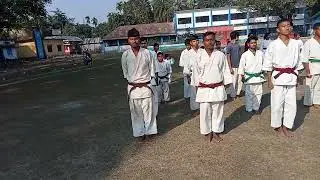 Flag hosting time from Azad Hind Yoga Karate #karate #selfdefense #azadhindyogakarate #flaghoisting