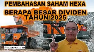 Pembahasan Saham HEXA dan besaran dividen nya di tahun 2025 #saham #investasi #investor #batubara