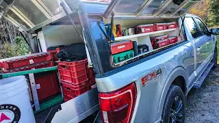 Органайзеры ELECTRICIANS Milwaukee Packout в крышке грузовика ARE — НАСТРОЙКА ГРУЗОВИКА