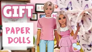 DIY | How To Make Gift Paper Dolls | Paper Crafts
