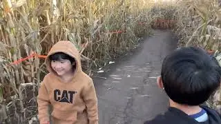 September 30 2022 - Martin and Marco at Edmonton Corn Maze