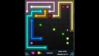 flow game facebook - 11 x 11 mania level 8 Connect the dots